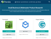 Tablet Screenshot of pandia.com